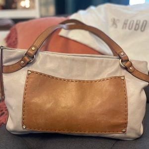 HOBO leather shoulder bag